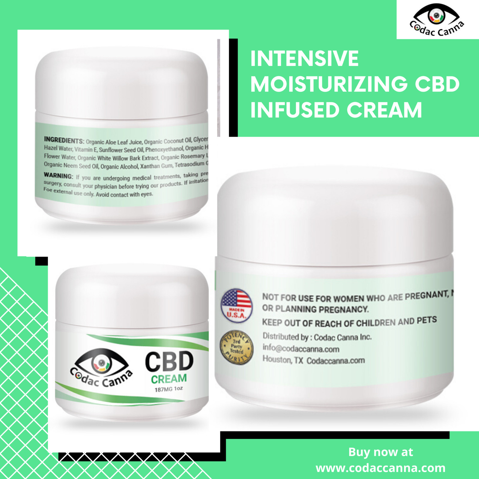 HempDerived CBD Comfort Cream