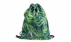 Weed Drawstring Bag