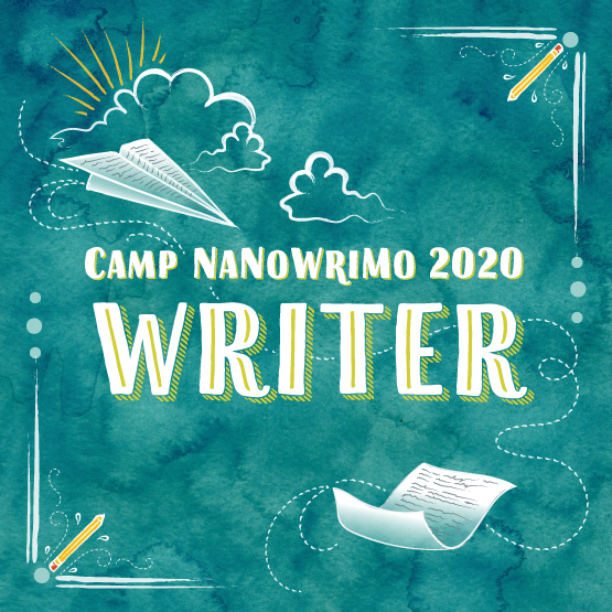 Camp NaNoWriMo - Writer - Badge