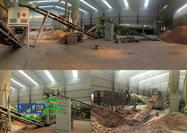 6T/H China Factory Price Straw Wood Pellet Processing Plant For Biomass Fuel Pellets