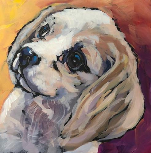 "July 12 Oliver" original fine art by Kat Corrigan