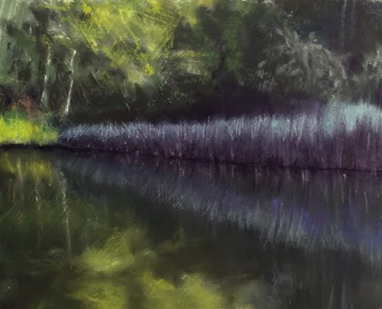 "Sugar Pond II" original fine art by Cristine Kossow