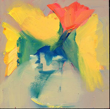 "3260 handyman" original fine art by Lisa Daria