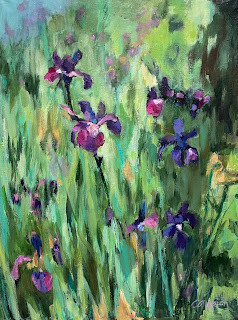 "1048-R Across the Zig Zag Bridge" original fine art by Diane Campion