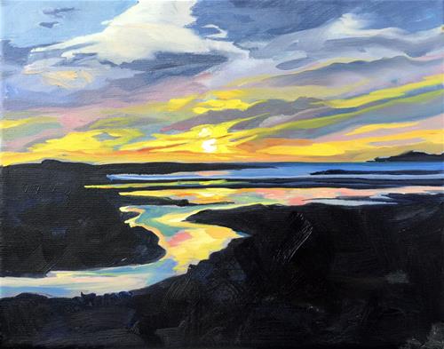 "Tranquility" original fine art by Lauren Kuhn