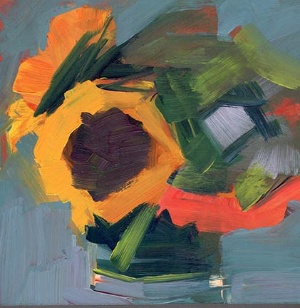 "3617 L-shaped" original fine art by Lisa Daria