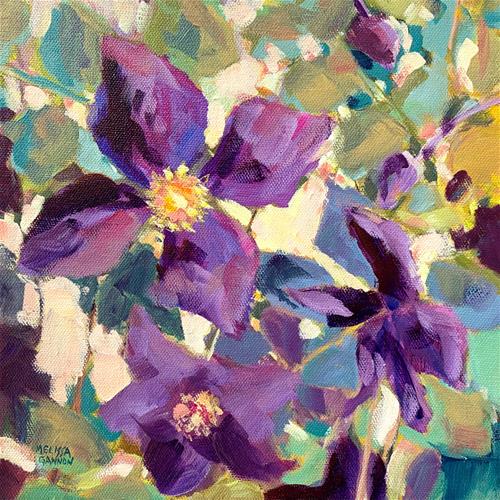 Clematis Celebration By Melissa Gannon