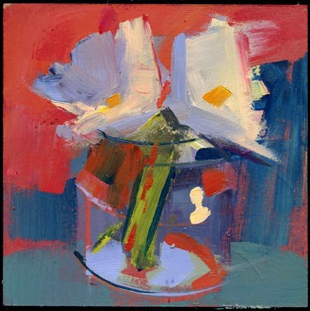 "2086 Up to My Eyeballs (fact)" original fine art by Lisa Daria