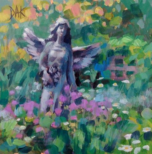 "Serenity Garden" original fine art by Deborah Ann Kirkeeide