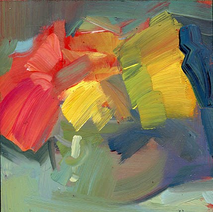 "3081 three right turns" original fine art by Lisa Daria