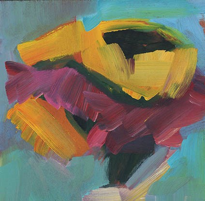 "3442 roast" original fine art by Lisa Daria