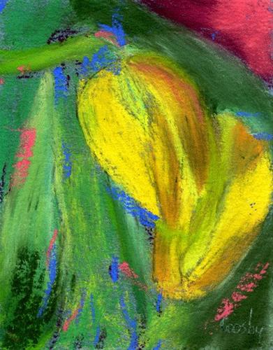 "Tulip Intimacy" original fine art by Donna Crosby