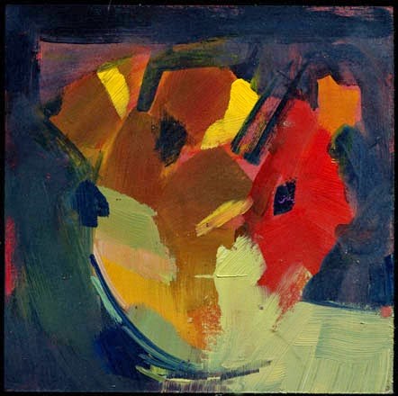 "2077 Bowl" original fine art by Lisa Daria