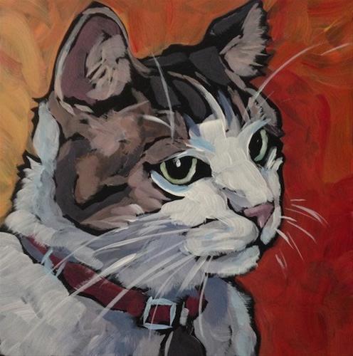 "March 9, Dizzy" original fine art by Kat Corrigan