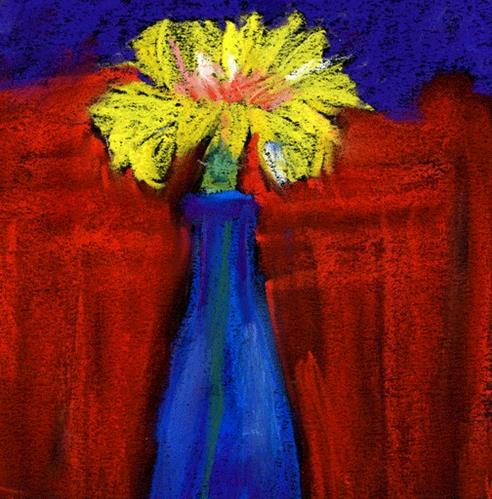 "Counter Top Portrait 2" original fine art by Donna Crosby