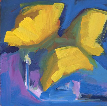 "3269 Pitch" original fine art by Lisa Daria