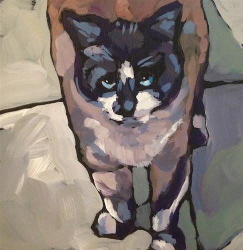 "March 11, Glow" original fine art by Kat Corrigan