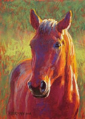 "Yearling" original fine art by Rita Kirkman