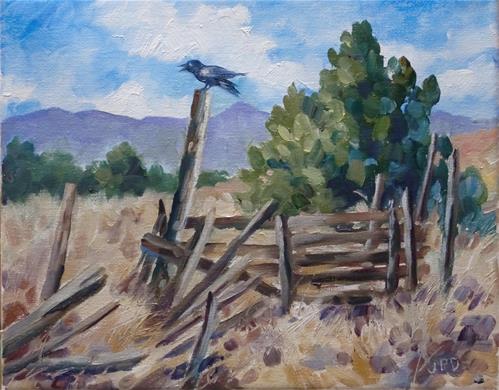 "Raven" original fine art by Jean Pierre DeBernay