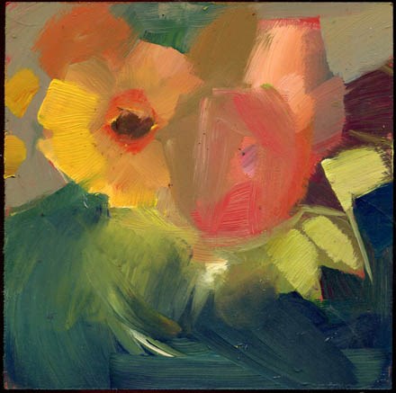 "2434 Half a Day" original fine art by Lisa Daria