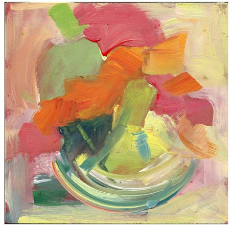 "2637 Tarweed" original fine art by Lisa Daria