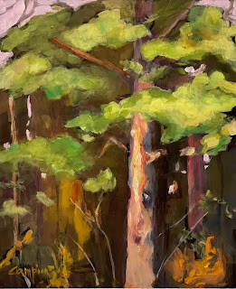 "1127 Mother Nature's Masterpiece" original fine art by Diane Campion