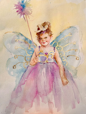 "Sweet Caroline" original fine art by Marcia Hodges