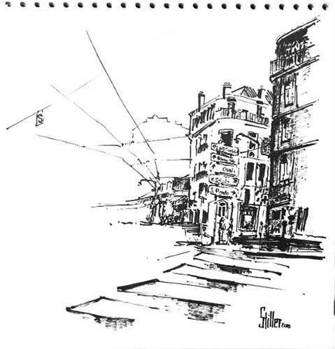 "2431 Principe Real" original fine art by Dietmar Stiller