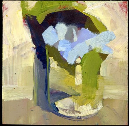 "2132 Good Information" original fine art by Lisa Daria