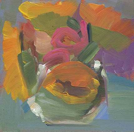 "3064 daily toll" original fine art by Lisa Daria