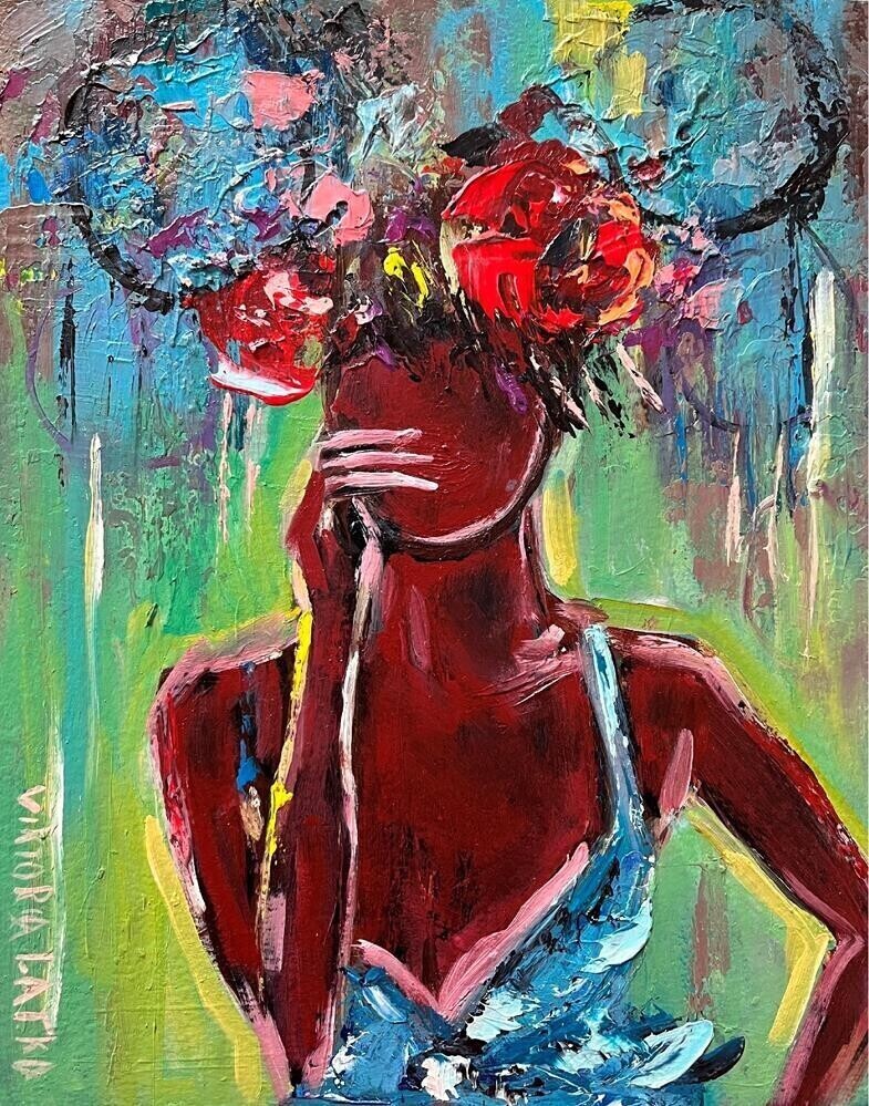 Colorful Female Portrait 