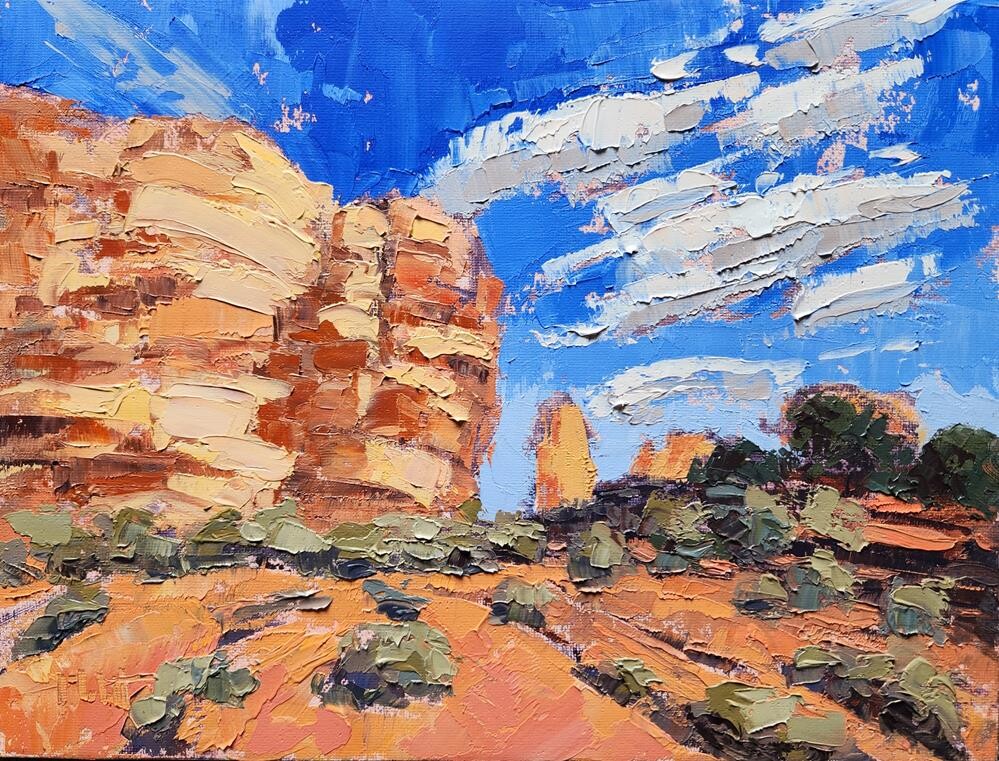 Utah Landscape 9x12 Arches National