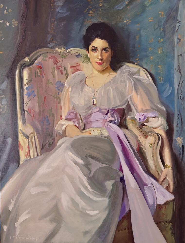 After John Singer Sargent's Lady Ag