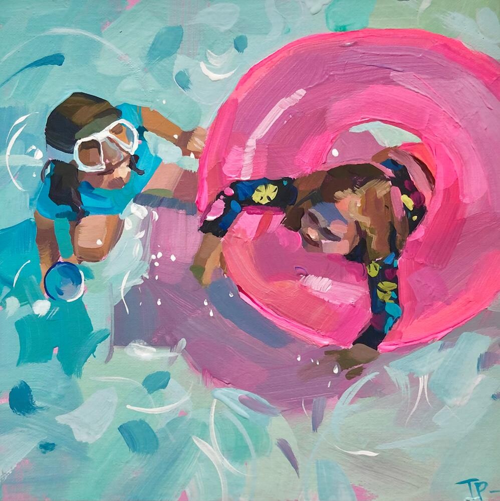 "Kiddie Pool Shadows" by Teddi Parker