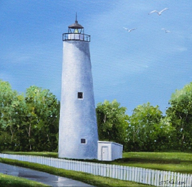 "Ocracoke Lighthouse" by Terri Nicholson
