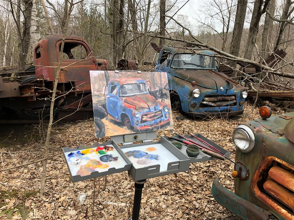 "Abandoned Farm Truck 3" by Robert Lafond