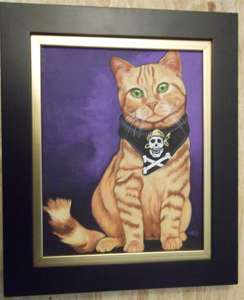 "Pirate Cat Skully" by Rebecca Ives