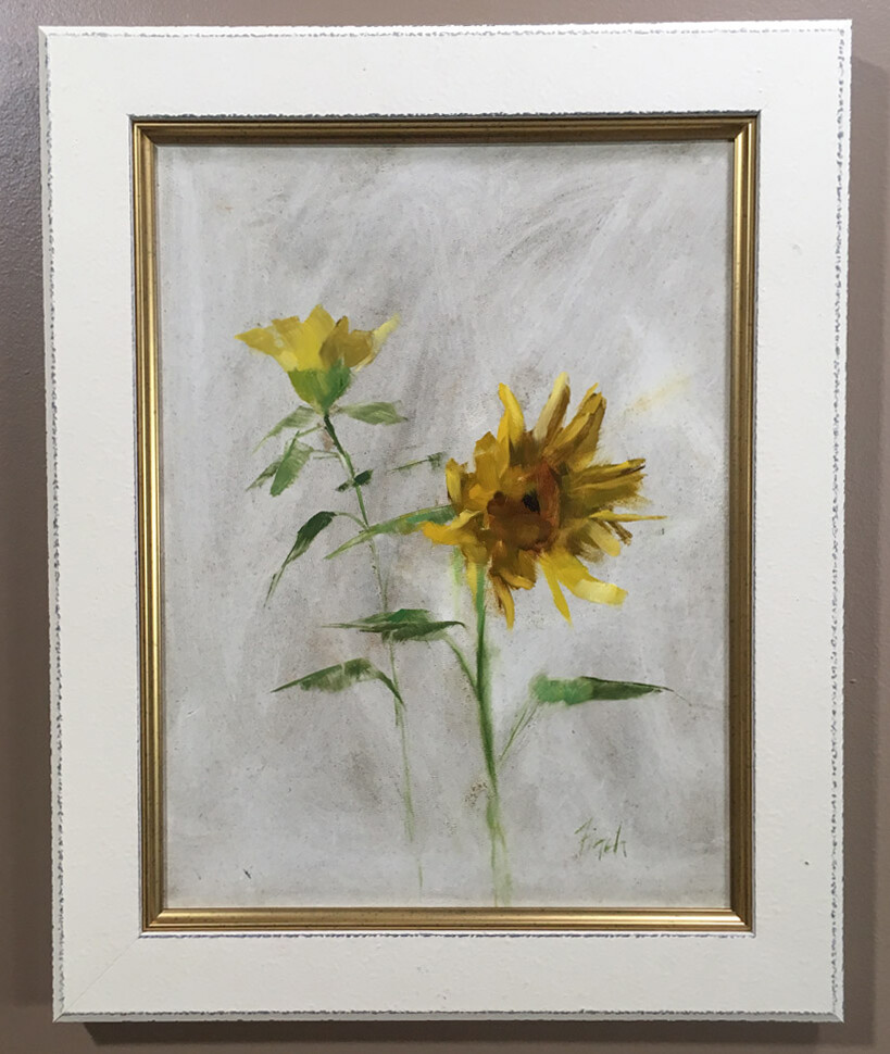 "Sunflower Therapy" by Rebecca Finch