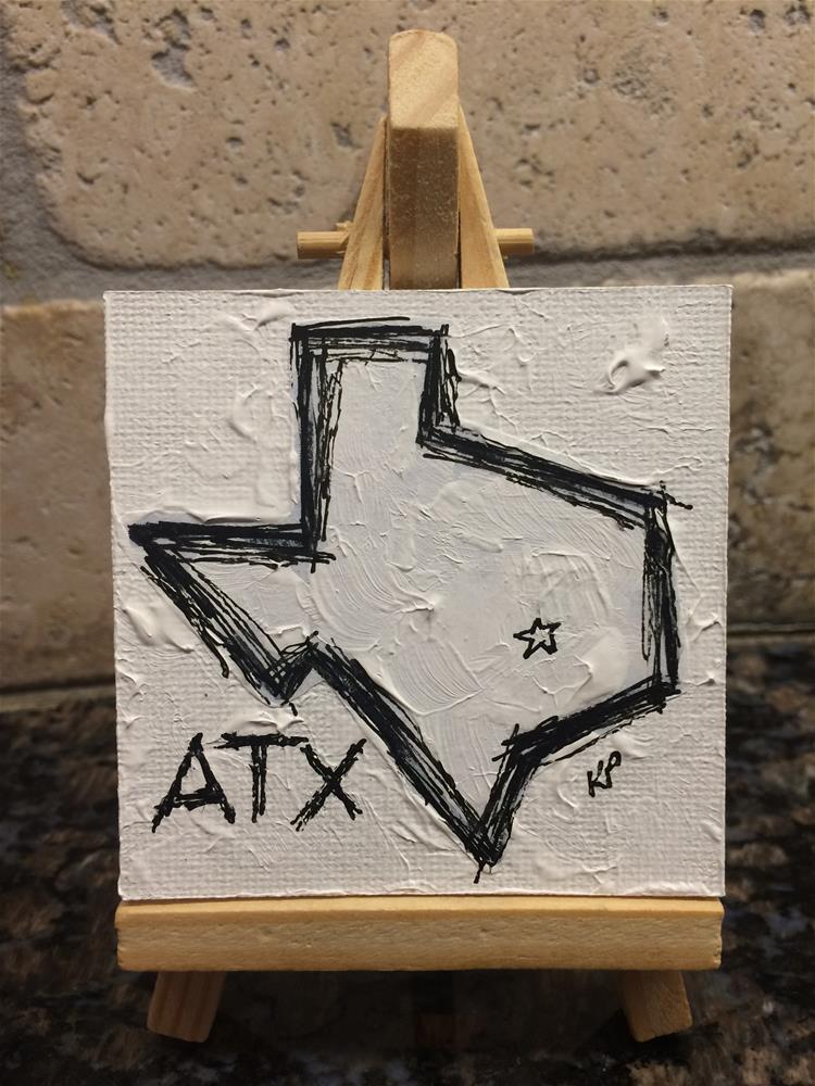 "ATX" original fine art by Kali Parsons