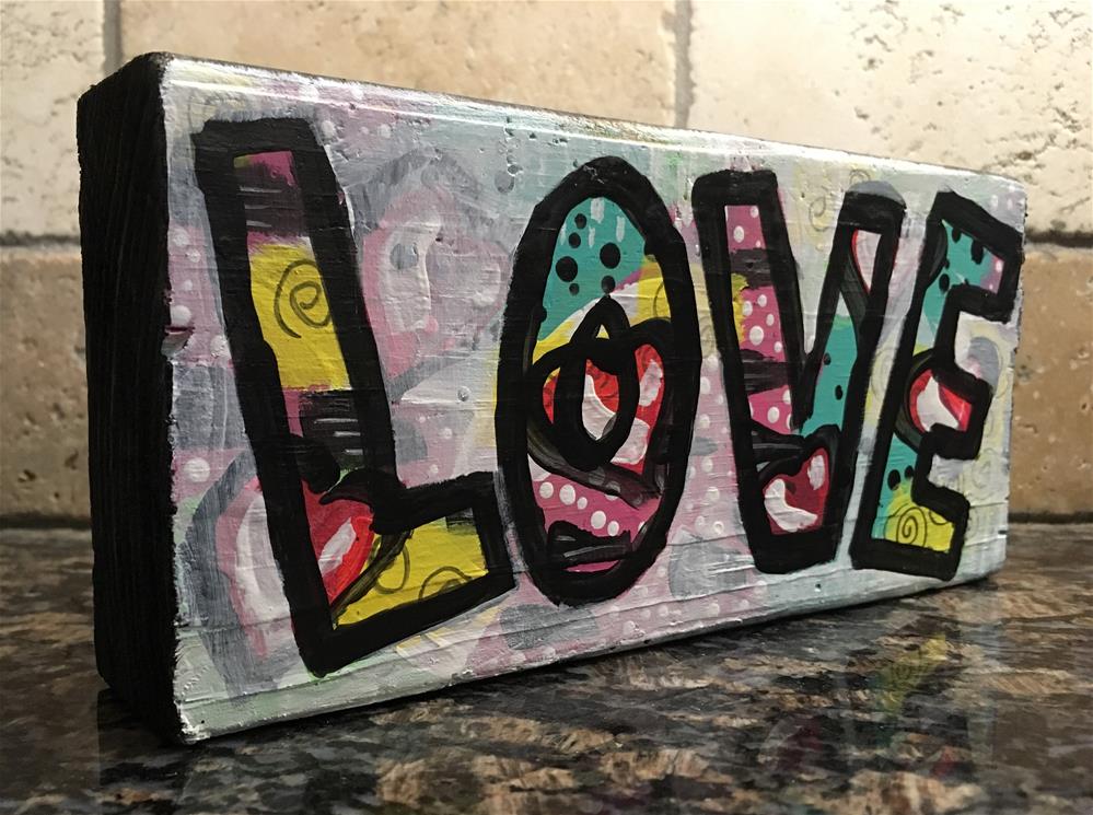 "Love" original fine art by Kali Parsons