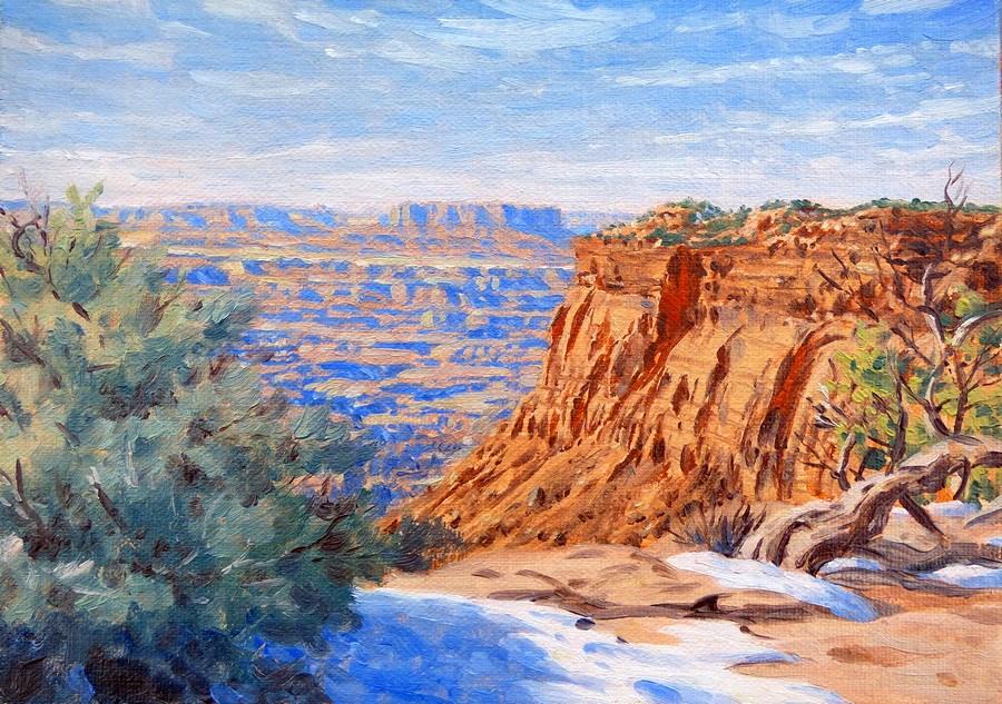 "C1651 “Snowmelt” (Canyonlands, Utah..." by Steven Thor Johanneson