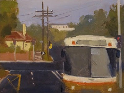 "BUS 472 - #3" original fine art by Helen Cooper