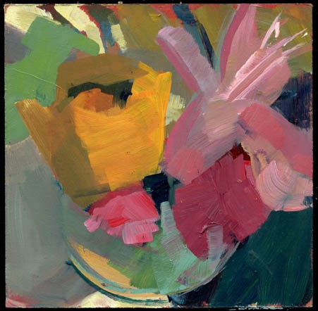 "2573 Solo" original fine art by Lisa Daria