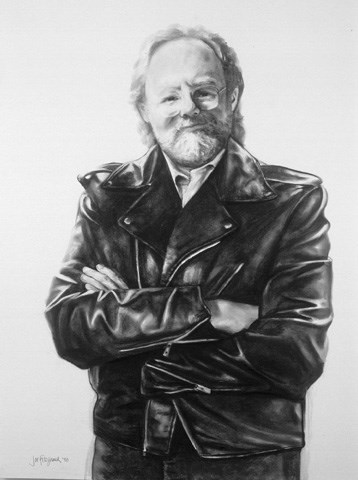 "Self Portrait - The Easiest Way to Lose 30 Pounds" original fine art by Joe Fitzgerald