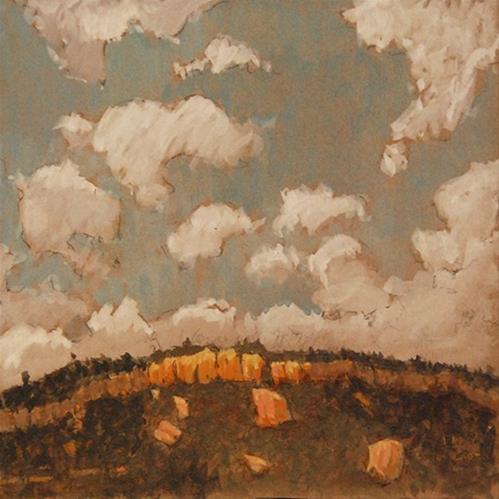 "Clouds Above the Mesa" original fine art by Susan Matteson