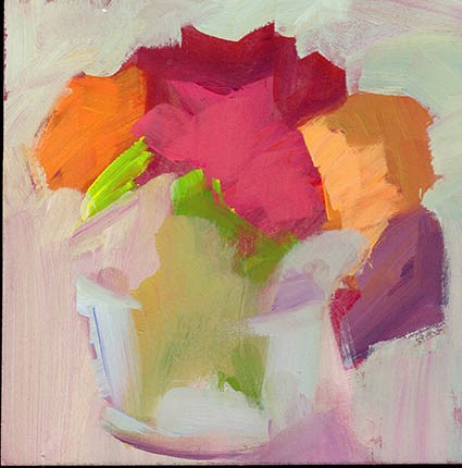 "3716 Tuesday's Post - Travel Size" original fine art by Lisa Daria