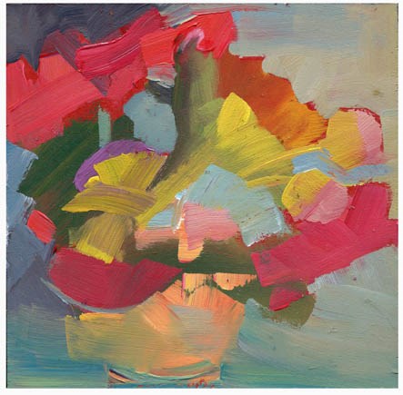 "2675 platter after platter" original fine art by Lisa Daria