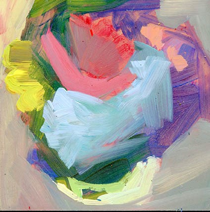 "3208 five layer cake" original fine art by Lisa Daria