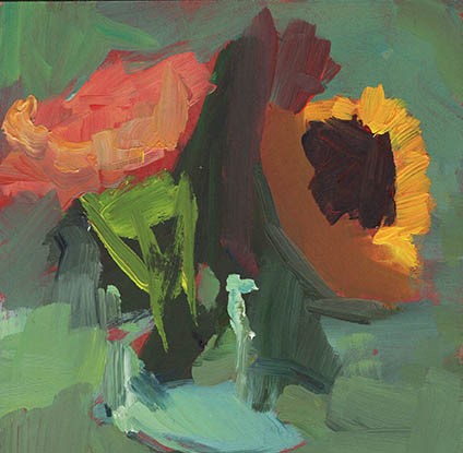 "3450 blossom" original fine art by Lisa Daria