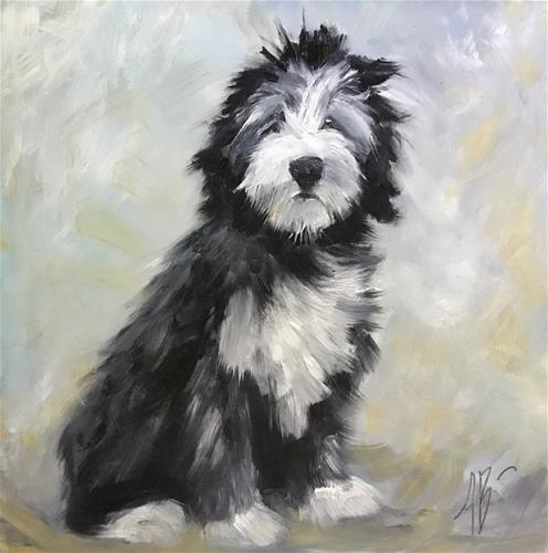 "Beautiful Boy" original fine art by Annette Balesteri